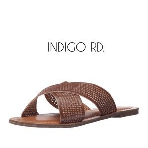 🆕 Indigo Rd. | Beville faux leather tan sandals
